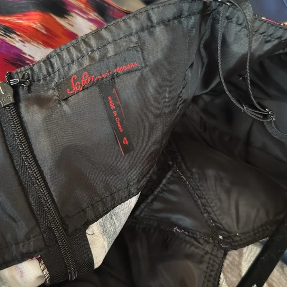 Multicolored Fitted Dress 4 - Picture 4 of 4